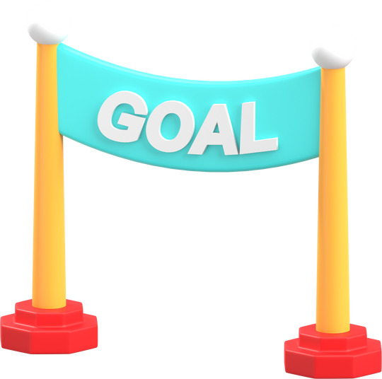 3D Goal Icon