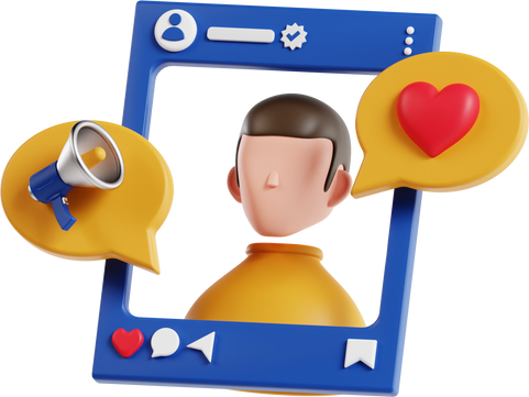 Social Media Influencer 3D